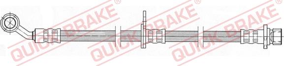 QUICK BRAKE 59.903 - Спирачен маркуч vvparts.bg