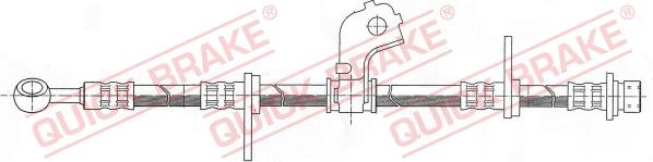 QUICK BRAKE 50.997 - Спирачен маркуч vvparts.bg