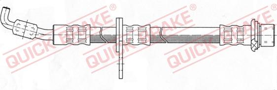 QUICK BRAKE 50.977 - Спирачен маркуч vvparts.bg