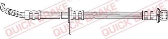 QUICK BRAKE 50.810 - Спирачен маркуч vvparts.bg