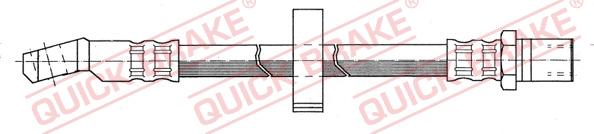 QUICK BRAKE 51.101 - Спирачен маркуч vvparts.bg