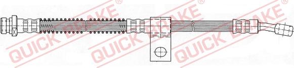 QUICK BRAKE 58.961 - Спирачен маркуч vvparts.bg