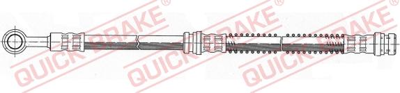 QUICK BRAKE 58.910 - Спирачен маркуч vvparts.bg