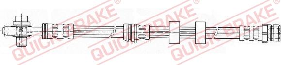 QUICK BRAKE 58.984X - Спирачен маркуч vvparts.bg