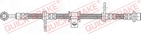 QUICK BRAKE 58.920 - Спирачен маркуч vvparts.bg