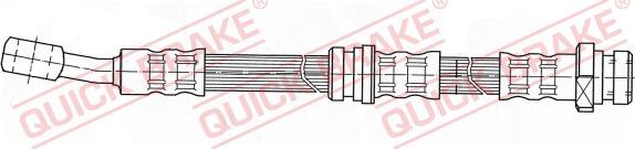 QUICK BRAKE 58.928 - Спирачен маркуч vvparts.bg