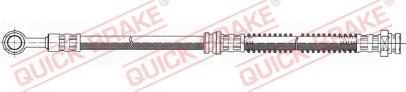 QUICK BRAKE 58.972 - Спирачен маркуч vvparts.bg