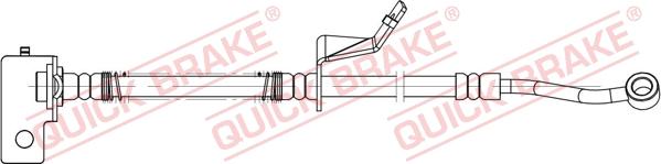 QUICK BRAKE 58.876X - Спирачен маркуч vvparts.bg