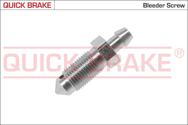 QUICK BRAKE 0019 - Винт на клапан за обезвъздушаване, vvparts.bg