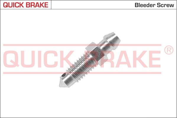 QUICK BRAKE 0015 - Винт на клапан за обезвъздушаване, vvparts.bg