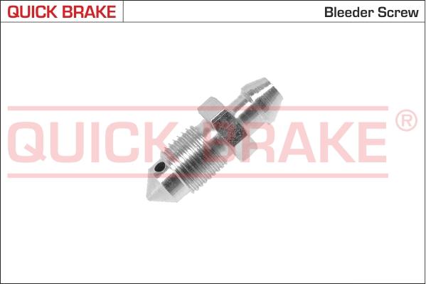 QUICK BRAKE 0039 - Винт на клапан за обезвъздушаване, vvparts.bg