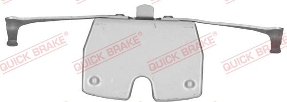 QUICK BRAKE 109-1851R-1 - Комплект принадлежности, дискови накладки vvparts.bg