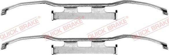 QUICK BRAKE 1091213 - Комплект принадлежности, дискови накладки vvparts.bg