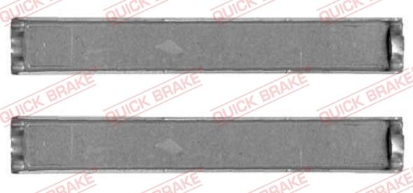 QUICK BRAKE 109-1284-1 - Комплект принадлежности, дискови накладки vvparts.bg