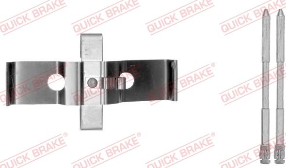 QUICK BRAKE 109-1796-1 - Комплект принадлежности, дискови накладки vvparts.bg