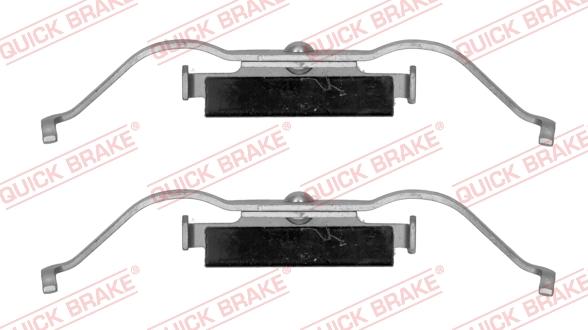QUICK BRAKE 1091747 - Комплект принадлежности, дискови накладки vvparts.bg