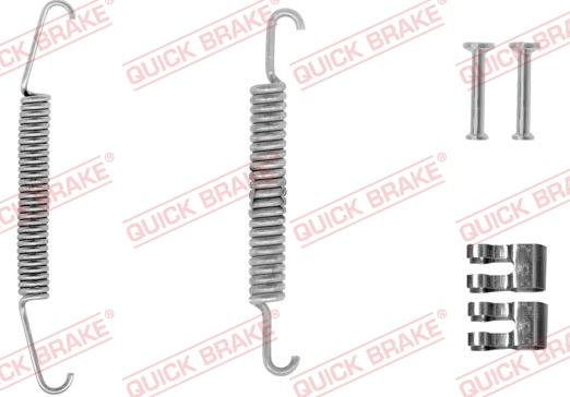 QUICK BRAKE 105-0610-1 - Комплект принадлежности, спирани челюсти vvparts.bg