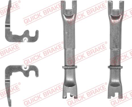 QUICK BRAKE 101 53 005 - Комплект допълнителна настройка, барабанни спирачки vvparts.bg