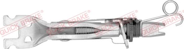 QUICK BRAKE 10153002-1R - Комплект допълнителна настройка, барабанни спирачки vvparts.bg