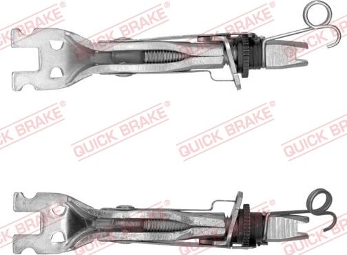 QUICK BRAKE 101 53 002 - Комплект допълнителна настройка, барабанни спирачки vvparts.bg