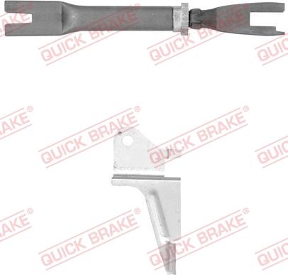 QUICK BRAKE 10853014-1R - Комплект допълнителна настройка, барабанни спирачки vvparts.bg