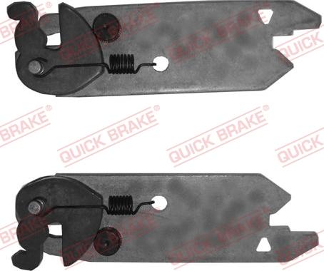 QUICK BRAKE 102 53 060 - Комплект допълнителна настройка, барабанни спирачки vvparts.bg