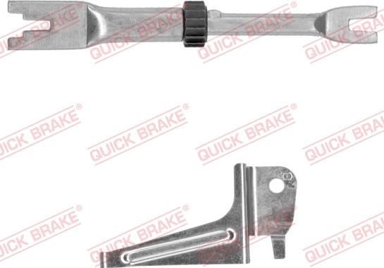 QUICK BRAKE 10253006-1L - Комплект допълнителна настройка, барабанни спирачки vvparts.bg