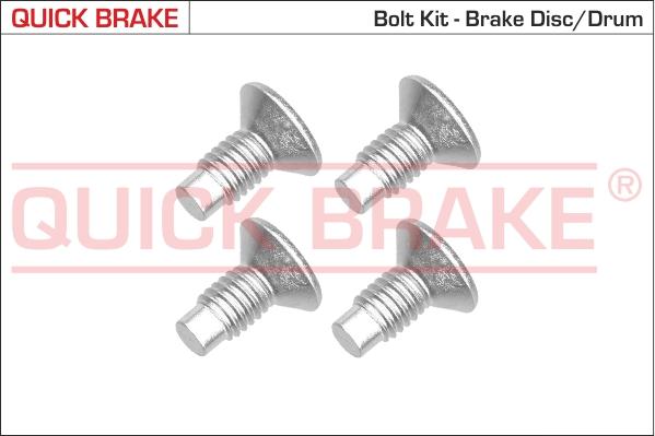 QUICK BRAKE 11663K - К-кт болтове, спирачен диск vvparts.bg