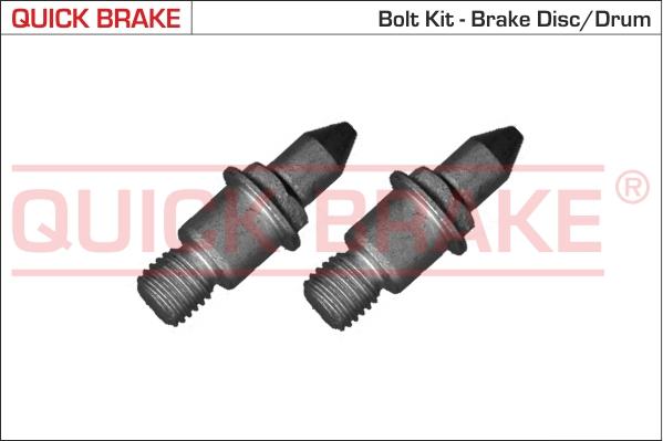 QUICK BRAKE 11677K - К-кт болтове, спирачен диск vvparts.bg