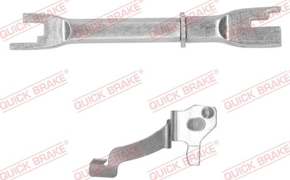 QUICK BRAKE 11053002-1R - Комплект допълнителна настройка, барабанни спирачки vvparts.bg