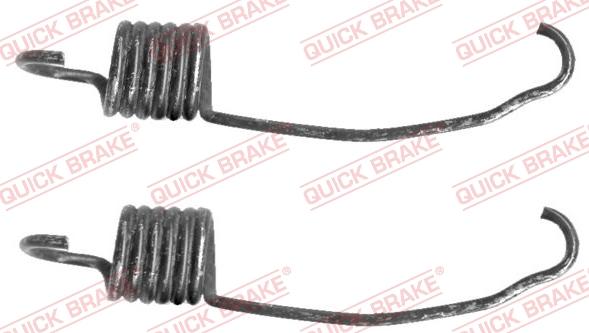 QUICK BRAKE 113-0505 - Ремонтен комплект, ръчна спирачка (спирачен апарат) vvparts.bg