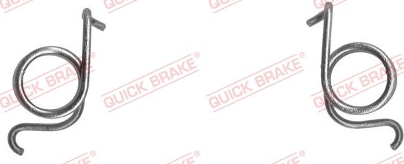 QUICK BRAKE 113-0506 - Ремонтен комплект, ръчна спирачка (спирачен апарат) vvparts.bg