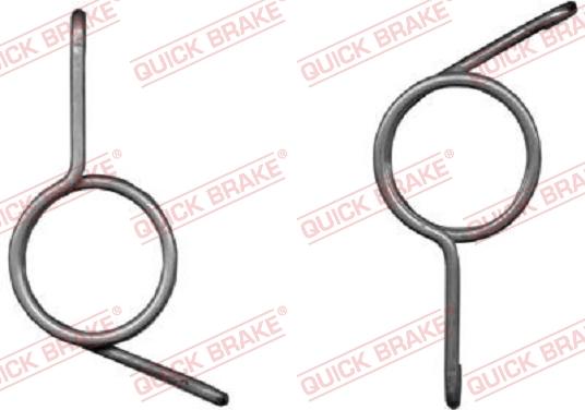 QUICK BRAKE 113-0519 - Ремонтен комплект, ръчна спирачка (спирачен апарат) vvparts.bg