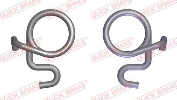 QUICK BRAKE 113-0530 - Ремонтен комплект, ръчна спирачка (спирачен апарат) vvparts.bg