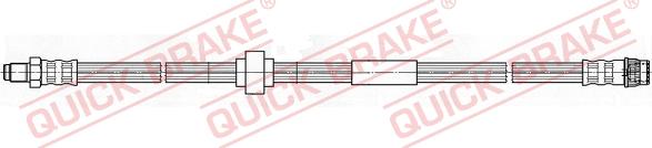 QUICK BRAKE 35.912 - Спирачен маркуч vvparts.bg