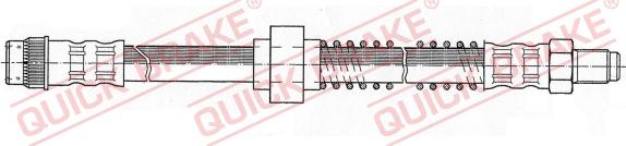 QUICK BRAKE 32.993 - Спирачен маркуч vvparts.bg