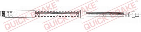 QUICK BRAKE 32.939 - Спирачен маркуч vvparts.bg