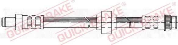 QUICK BRAKE 32.975 - Спирачен маркуч vvparts.bg