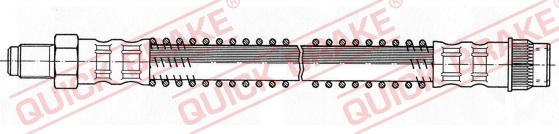 QUICK BRAKE 32.506 - Спирачен маркуч vvparts.bg