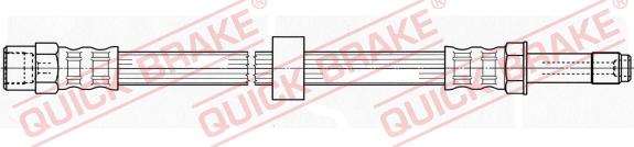 QUICK BRAKE 32.341 - Спирачен маркуч vvparts.bg