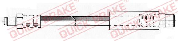 QUICK BRAKE 32.319 - Спирачен маркуч vvparts.bg