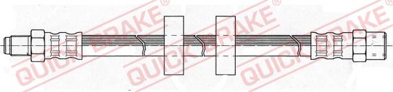 QUICK BRAKE 32.205 - Спирачен маркуч vvparts.bg