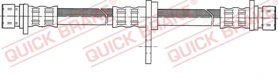 QUICK BRAKE 22.909 - Спирачен маркуч vvparts.bg