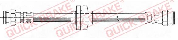 QUICK BRAKE 22.903 - Спирачен маркуч vvparts.bg