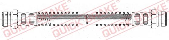 QUICK BRAKE 22.525 - Спирачен маркуч vvparts.bg