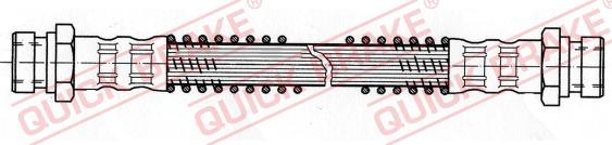 QUICK BRAKE 22.520 - Спирачен маркуч vvparts.bg