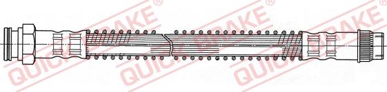 QUICK BRAKE 22.523 - Спирачен маркуч vvparts.bg