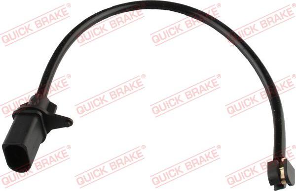 QUICK BRAKE WS 0458 A - Предупредителен контактен сензор, износване на накладките vvparts.bg