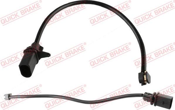 QUICK BRAKE WS 0486 A - Предупредителен контактен сензор, износване на накладките vvparts.bg