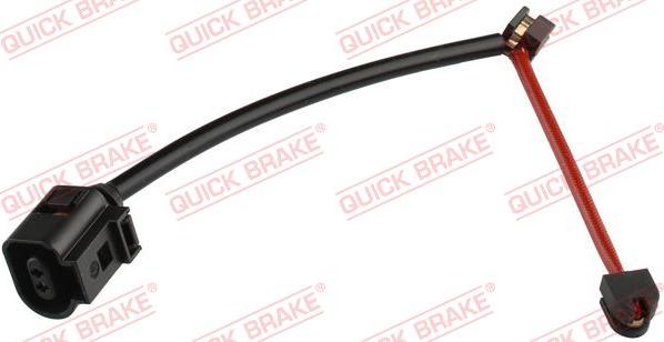 QUICK BRAKE WS 0480 B - Предупредителен контактен сензор, износване на накладките vvparts.bg